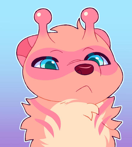 flat color headshot